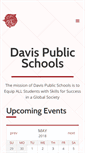 Mobile Screenshot of daviswolves.org