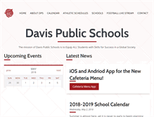 Tablet Screenshot of daviswolves.org